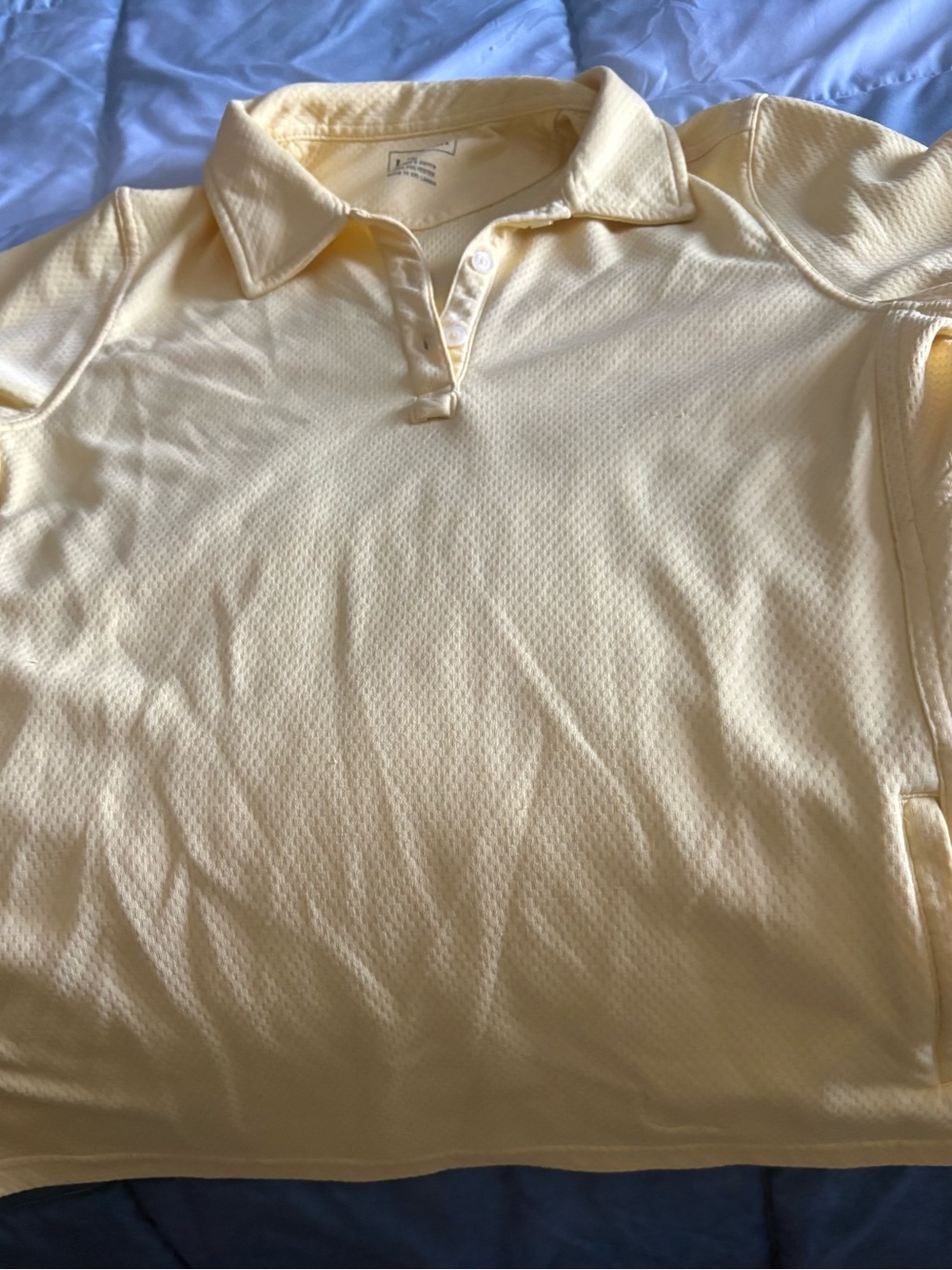 L  L Bean polo shirt
